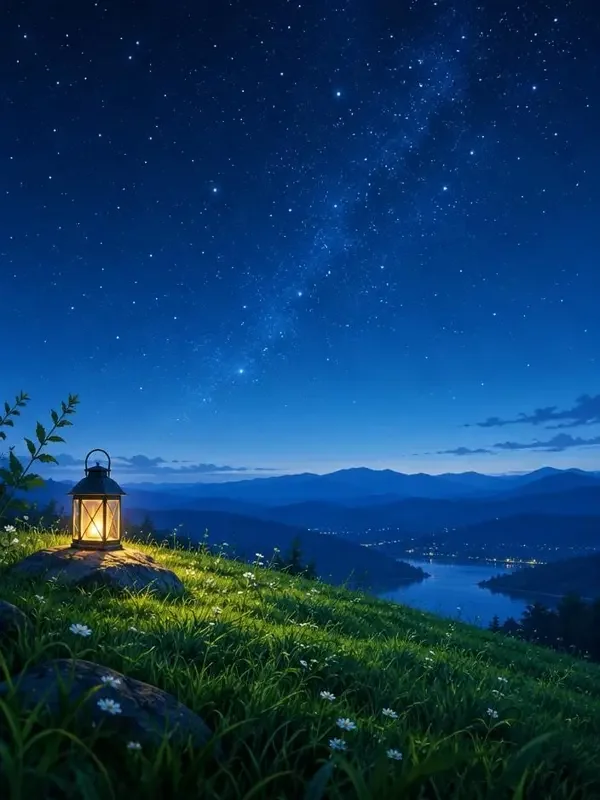 传媒短剧《星光不落》封面海报